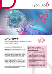 FyoniBio's Flyer for Cell Line Development Services in CHOFlow